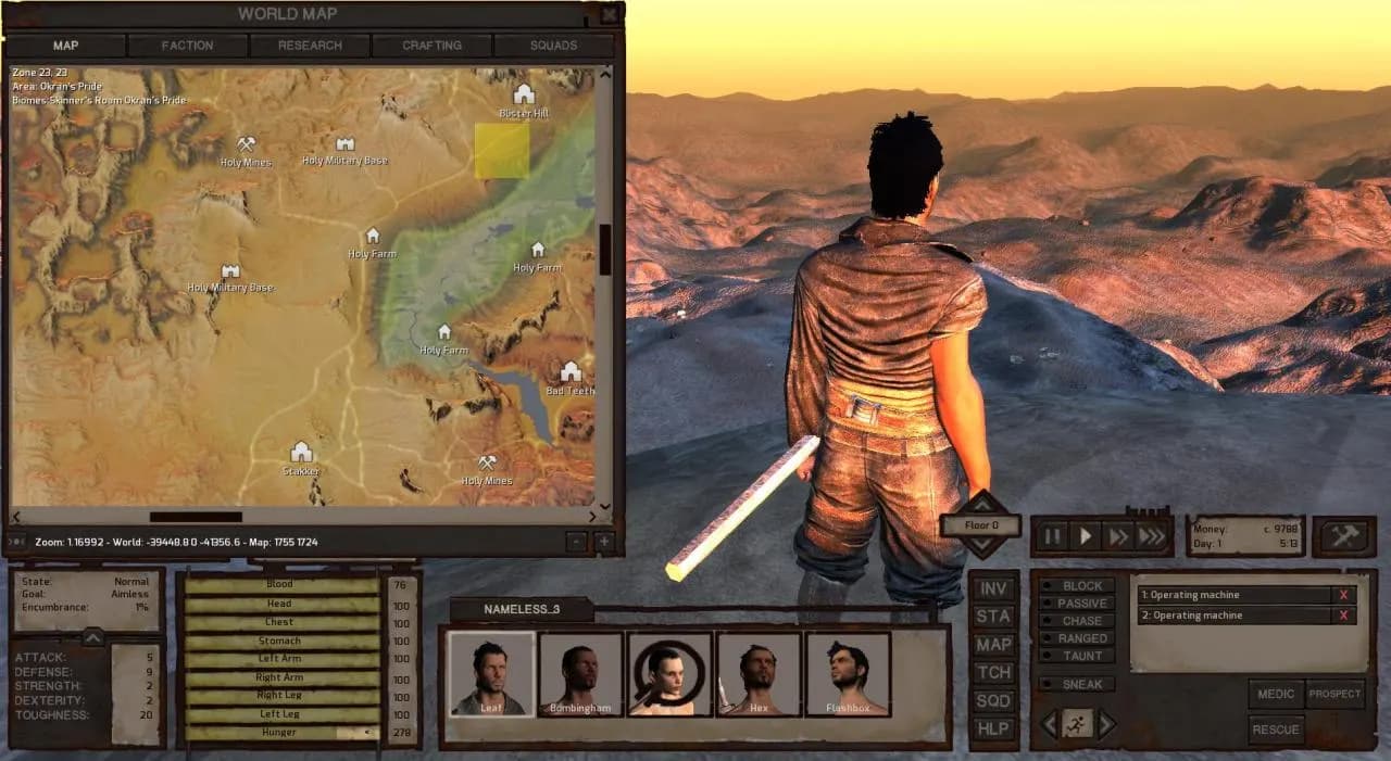 Kenshi STEAM KLUCZ — zrzut ekranu 3