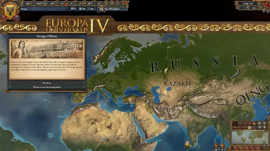 EUROPA UNIVERSALIS IV 4 THIRD ROME Steam — zrzut ekranu 2