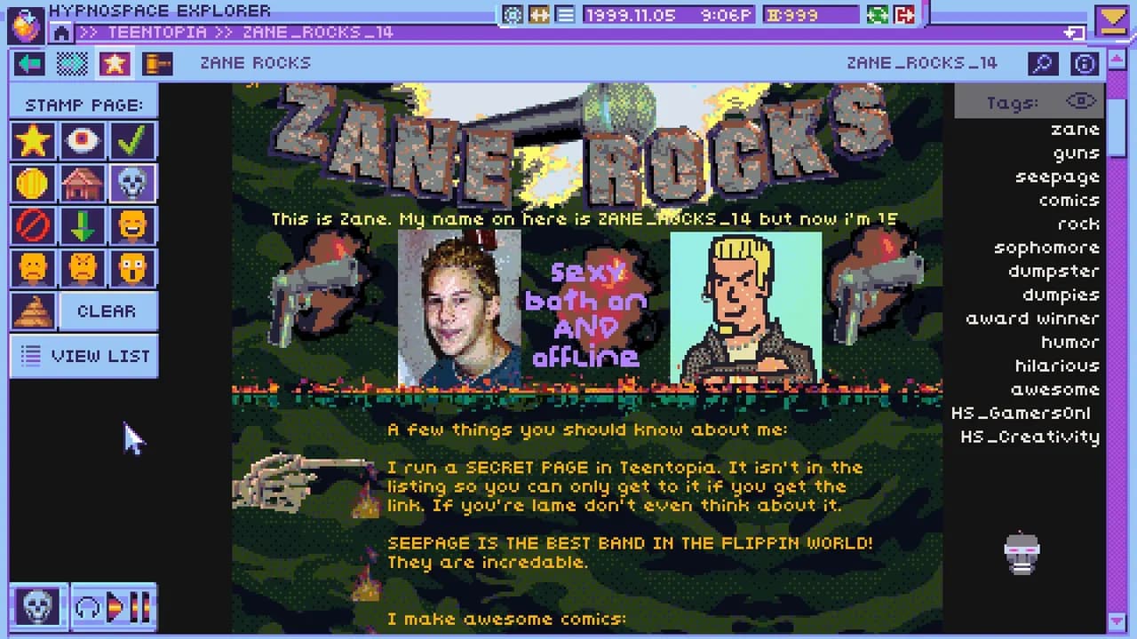 Hypnospace Outlaw STEAM KLUCZ — zrzut ekranu 2