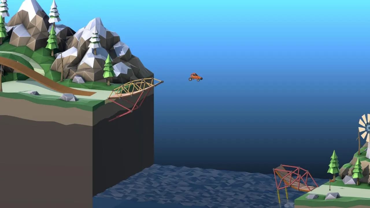 Poly Bridge 2 STEAM KLUCZ — zrzut ekranu 4