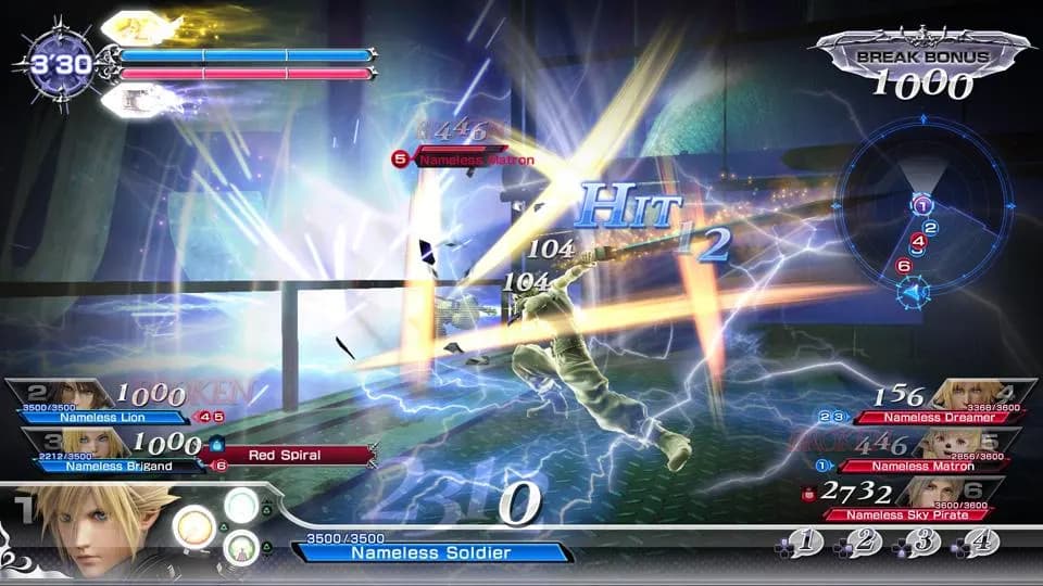DISSIDIA FINAL FANTASY NT Steam — zrzut ekranu 3