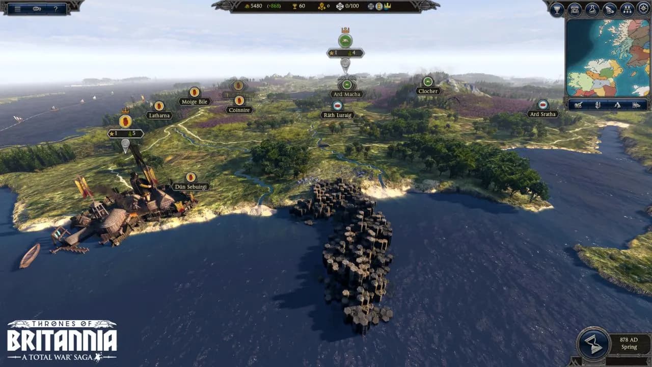 TOTAL WAR SAGA THRONES OF BRITANNIA Steam — zrzut ekranu 6