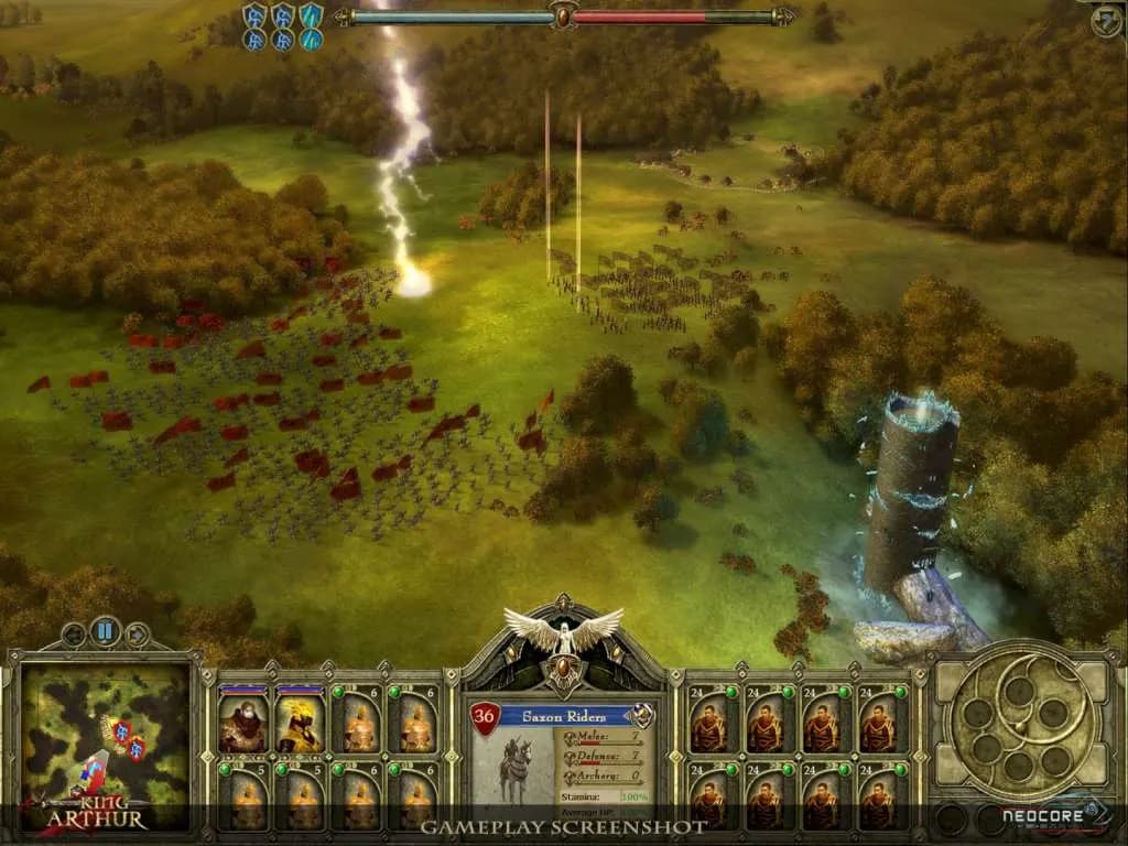 KING ARTHUR THE ROLE-PLAYING WARGAME Steam — zrzut ekranu 3