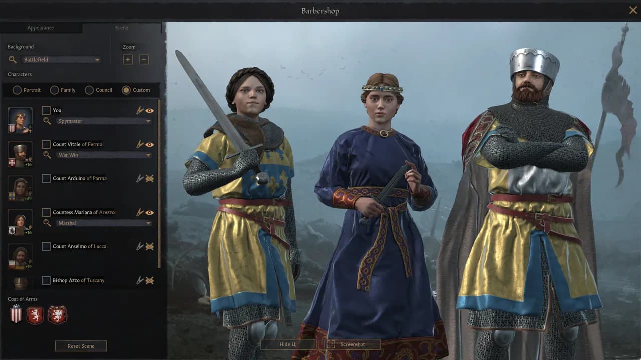 Crusader Kings III STEAM KLUCZ — zrzut ekranu 1 z 6