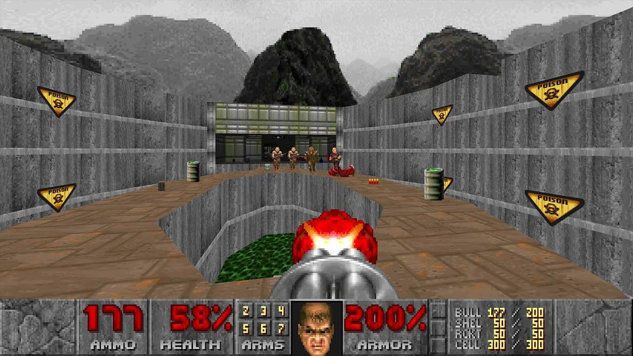 DOOM (1993) + DOOM II STEAM KLUCZ — zrzut ekranu 1 z 6