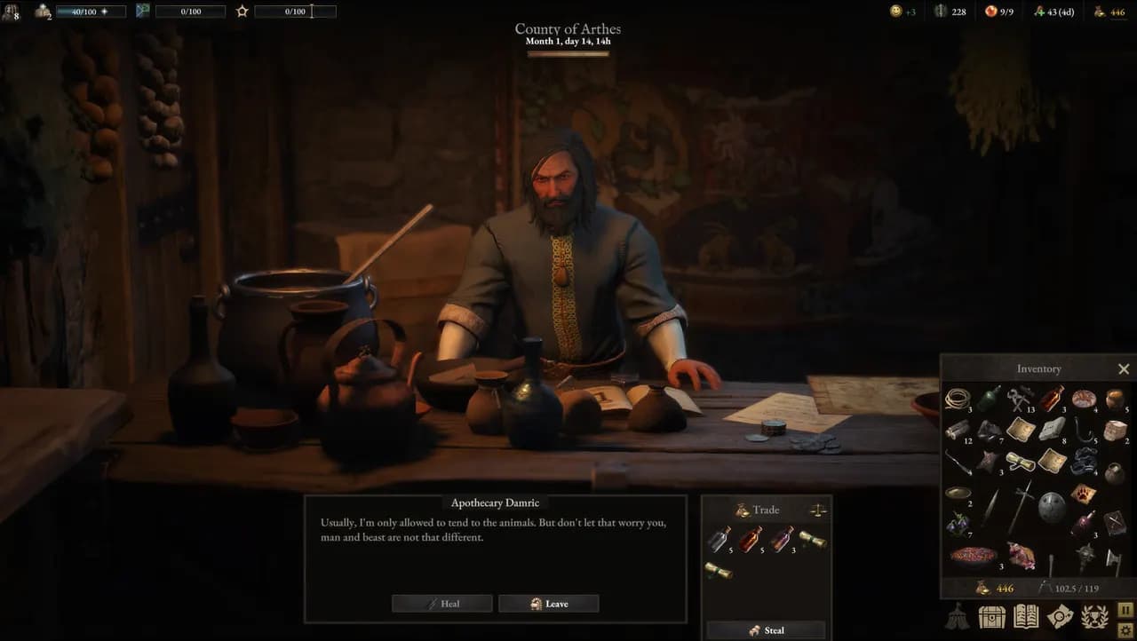 Wartales STEAM KLUCZ — zrzut ekranu 6