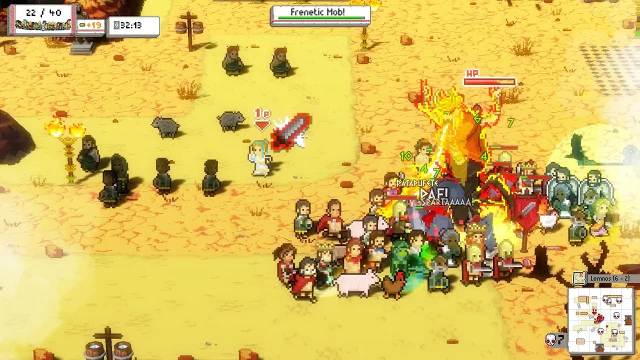 Okhlos: Omega — zrzut ekranu 1 z 6