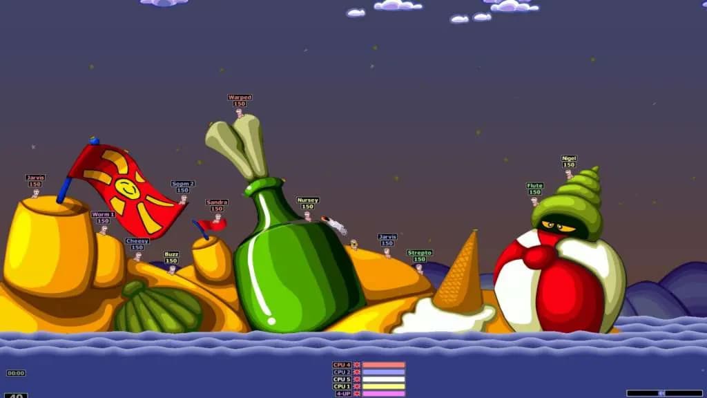 Worms Armageddon STEAM KLUCZ — zrzut ekranu 2