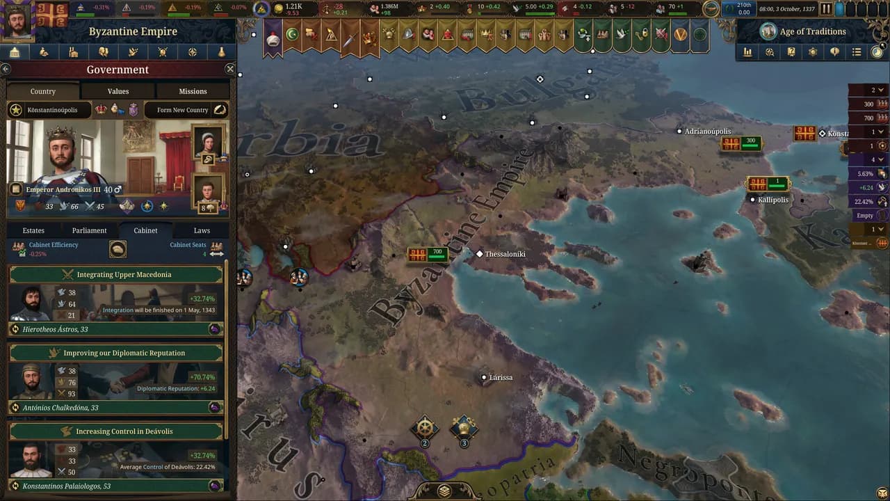 Europa Universalis V STEAM KLUCZ KOD — zrzut ekranu 6