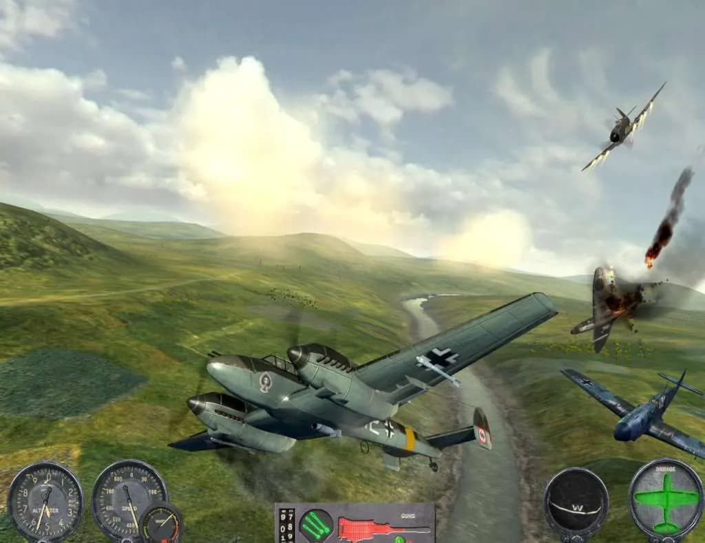 COMBAT WINGS BATTLE OF BRITAIN Steam — zrzut ekranu 6