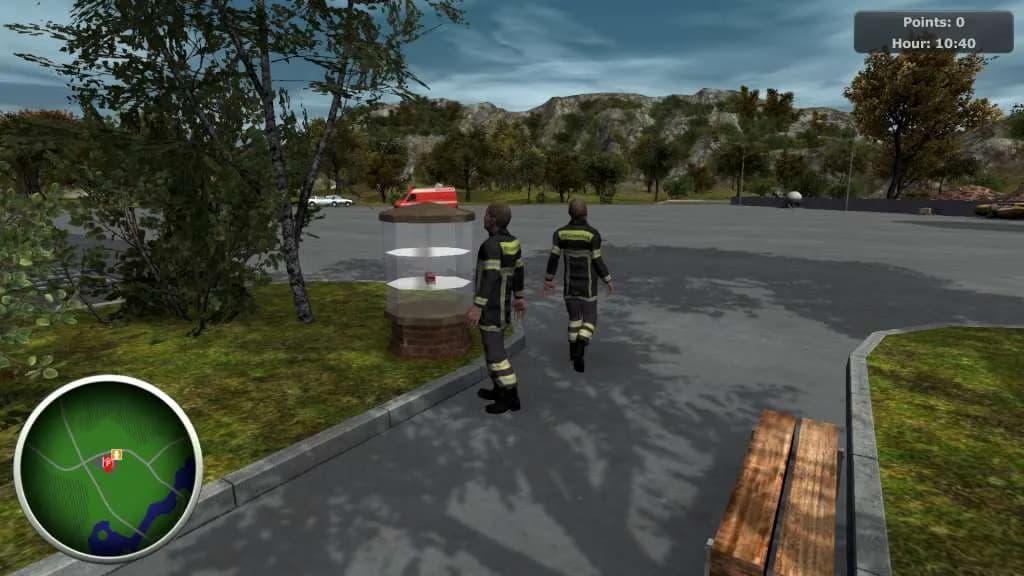 FIREFIGHTERS – THE SIMULATION Xbox One & Series X/S — zrzut ekranu 1 z 5