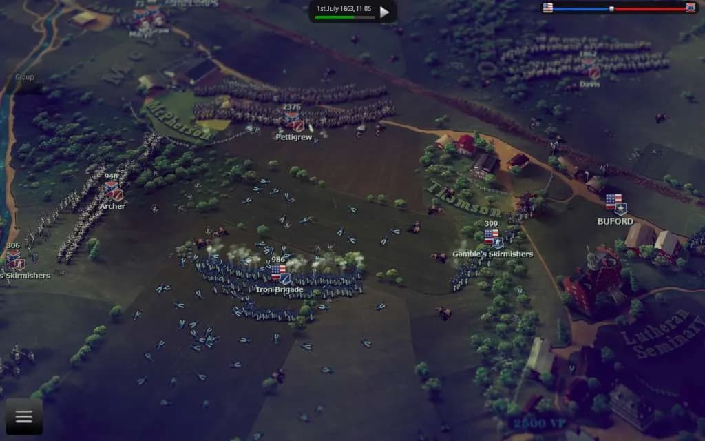 ULTIMATE GENERAL GETTYSBURG Xbox One & Series X/S — zrzut ekranu 4