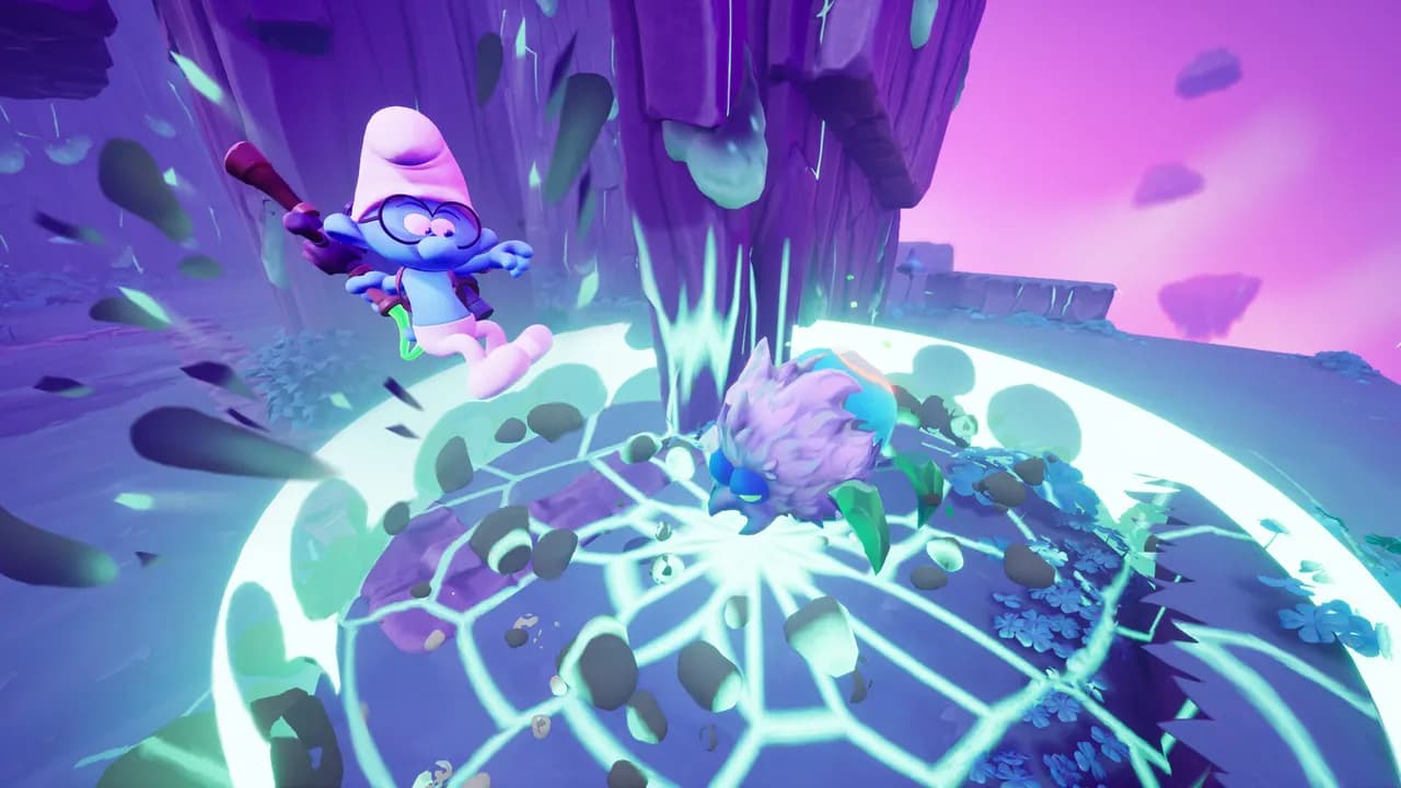 SMERFY 2 WIĘZIEŃ ZIELONEGO KAMIENIA Xbox One & Series X/S — zrzut ekranu 2