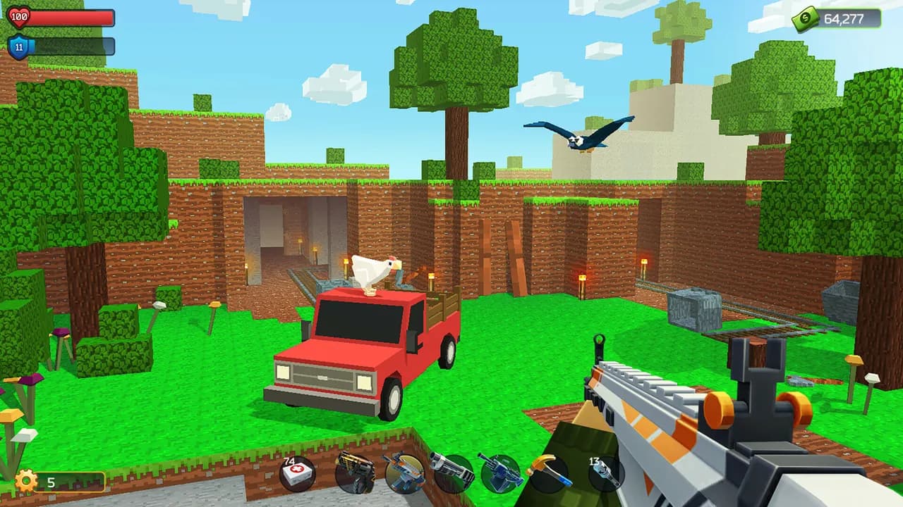 Pixel Combat: Zombie Shooter STEAM KLUCZ — zrzut ekranu 5