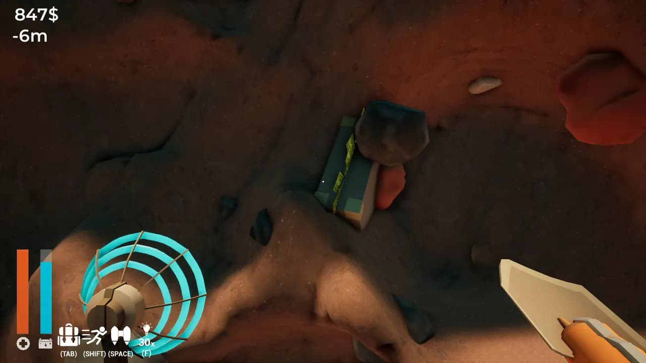 A Game About Digging A Hole STEAM KLUCZ — zrzut ekranu 3