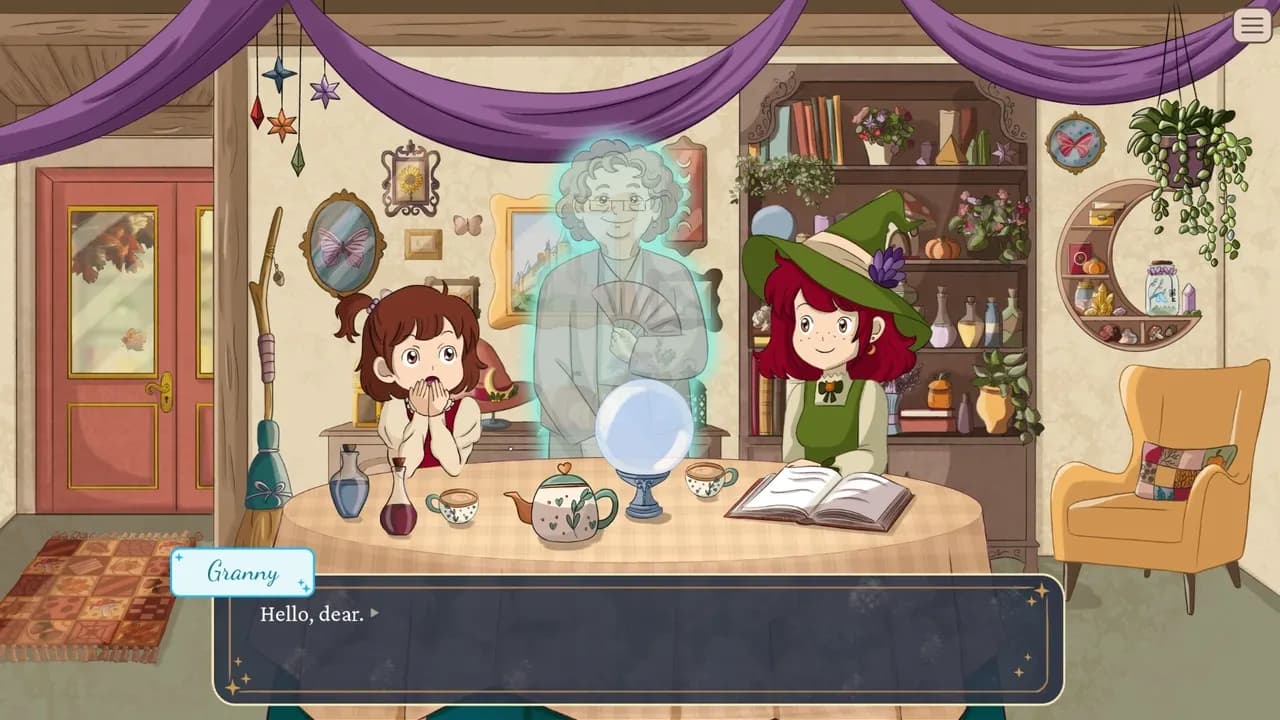Spirit Talk - Cozy Visual Novel — zrzut ekranu 1 z 6