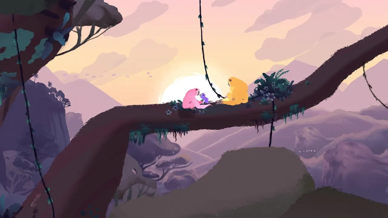 GIBBON BEYOND THE TREES Steam — zrzut ekranu 1 z 6