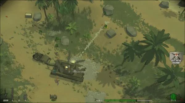 RUNNING WITH RIFLES Steam — zrzut ekranu 4