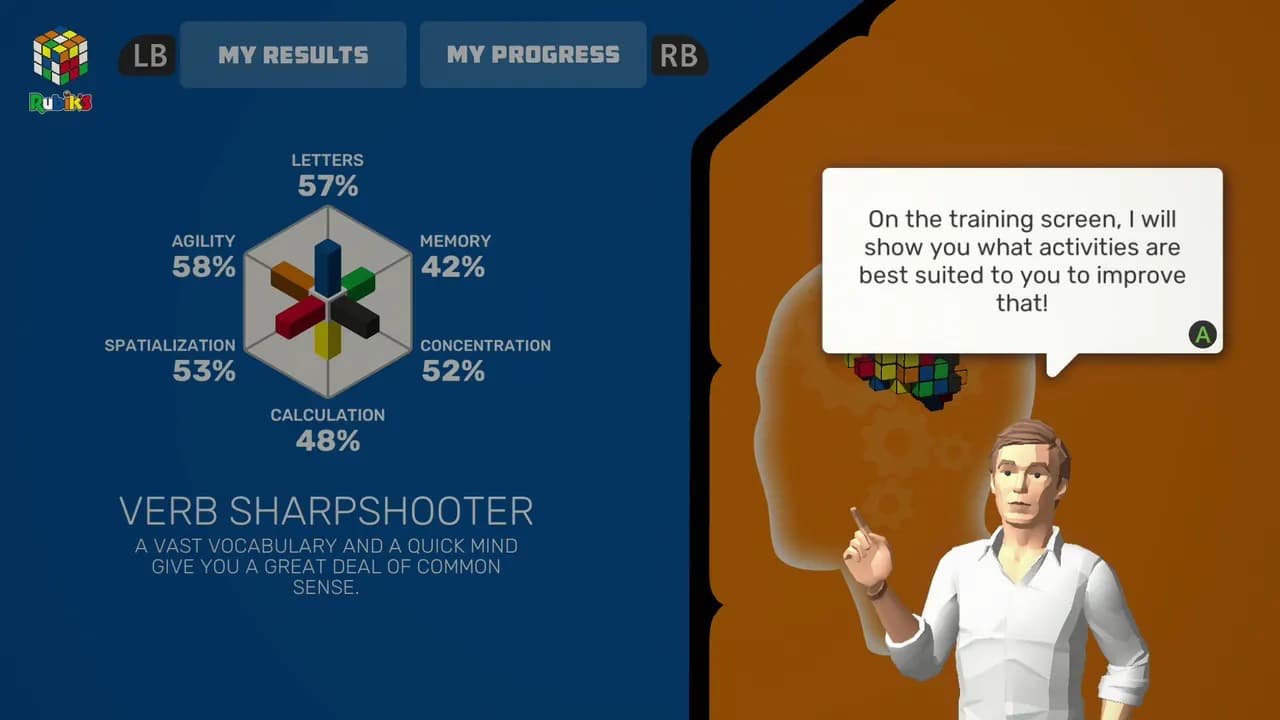 PROFESSOR RUBIK'S BRAIN FITNESS Xbox One & Series X/S — zrzut ekranu 4