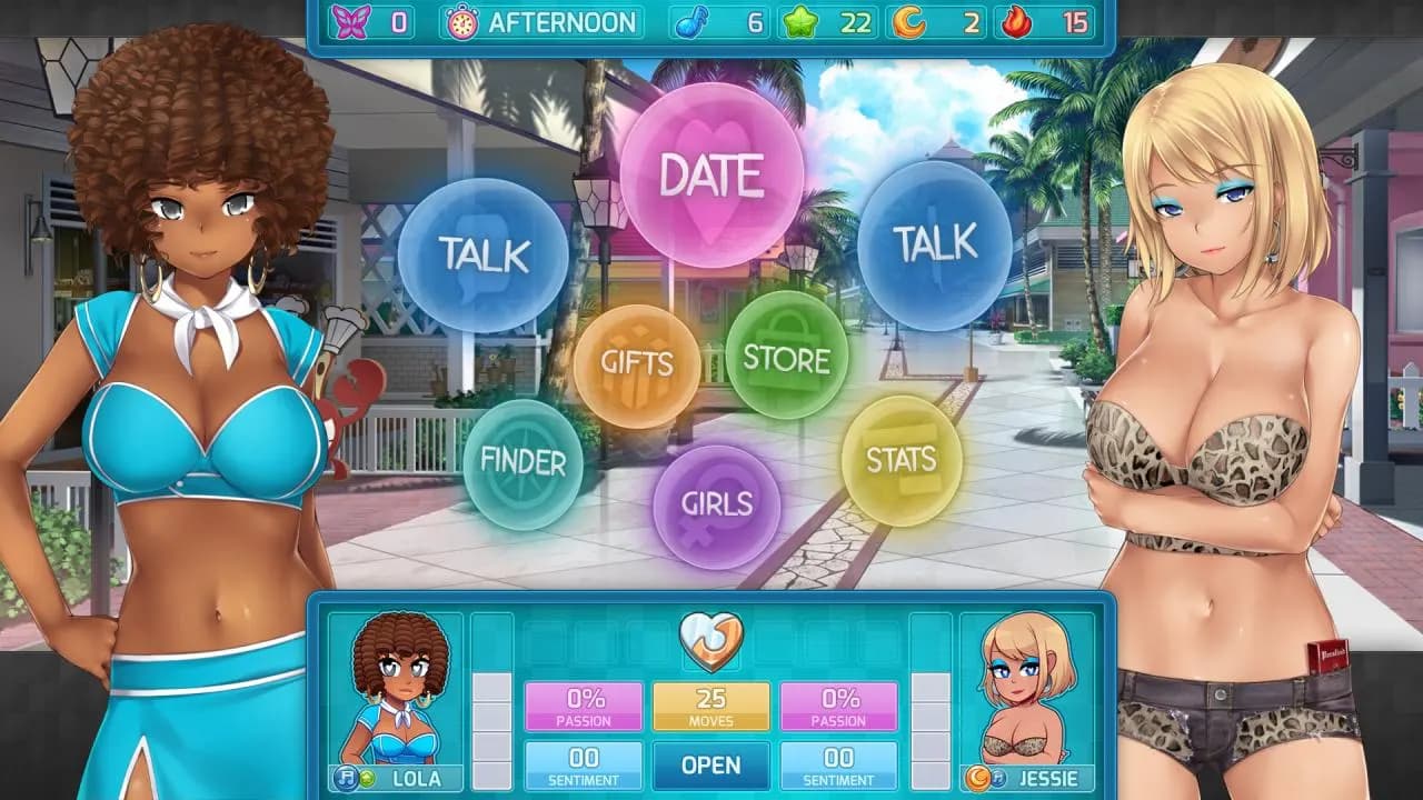 HuniePop 2: Double Date STEAM KLUCZ — zrzut ekranu 1 z 4