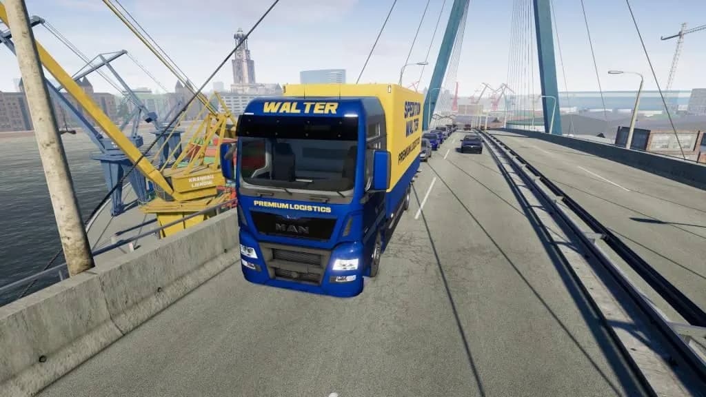 ON THE ROAD: THE TRUCK SIMULATOR Xbox One & Series X/S — zrzut ekranu 6