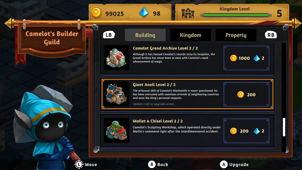 KNIGHT VS GIANT: THE BROKEN EXCALIBUR Xbox One & Series X/S — zrzut ekranu 4