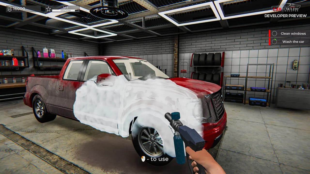 Car Detailing Simulator STEAM KLUCZ — zrzut ekranu 1 z 6