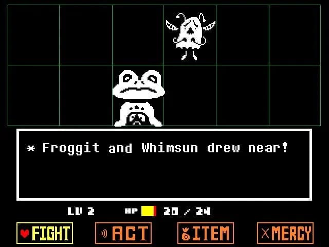 Undertale — zrzut ekranu 3