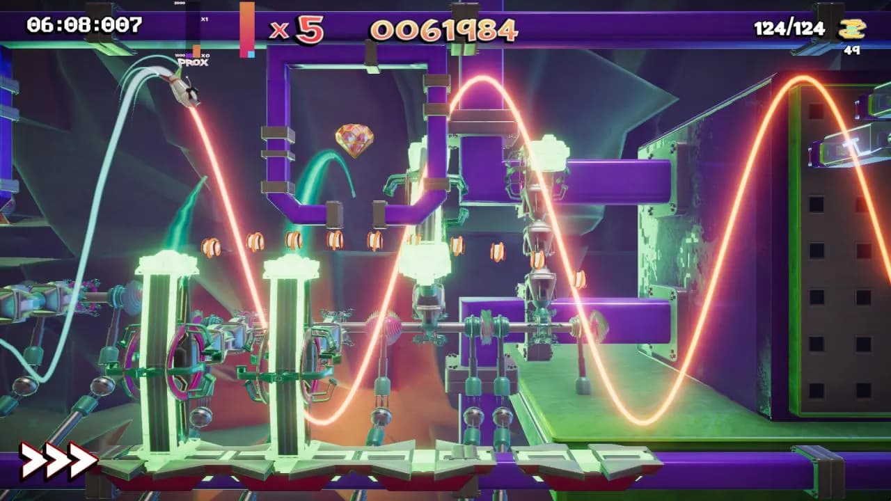 WAVEY THE ROCKET Steam — zrzut ekranu 6