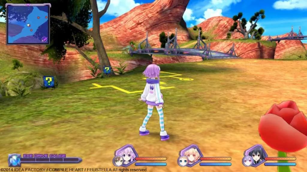 Hyperdimension Neptunia Re;Birth1 — zrzut ekranu 2