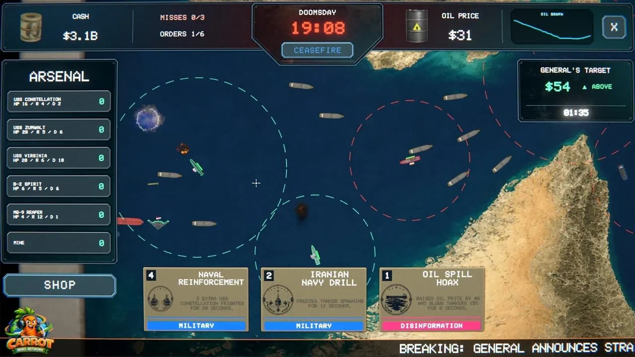 Crisis Commander: Strait Of Hormuz — zrzut ekranu 6
