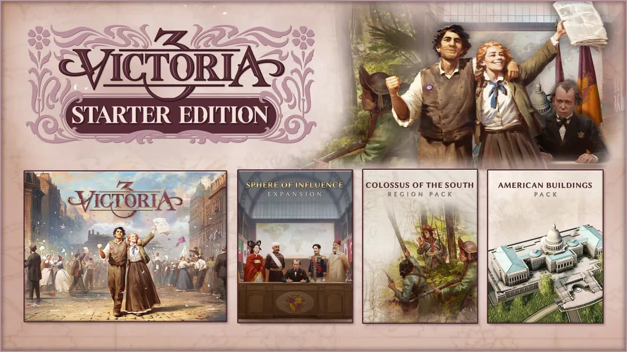 Victoria 3 Starter Edition — zrzut ekranu 1 z 6