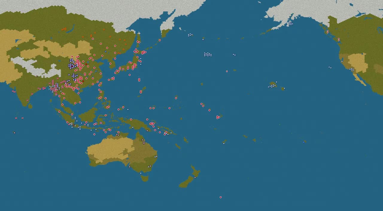 STRATEGIC COMMAND WWII WAR IN THE PACIFIC Steam — zrzut ekranu 1 z 6