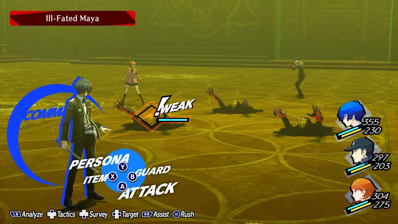 PERSONA 3 RELOAD: DELUXE EDITION Xbox One & Series X/S — zrzut ekranu 4