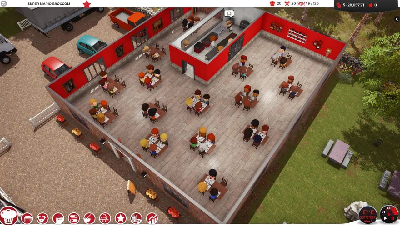 CHEF A RESTAURANT TYCOON GAME Steam — zrzut ekranu 5