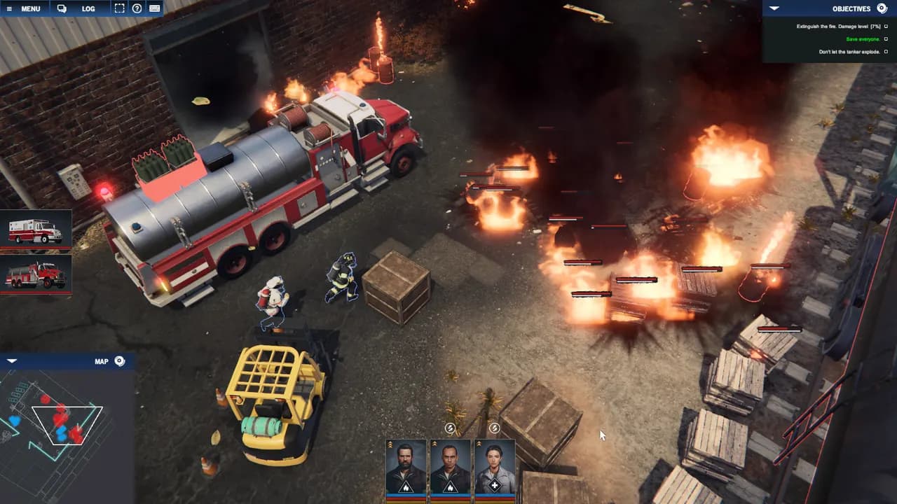 FIRE COMMANDER Steam — zrzut ekranu 1 z 6