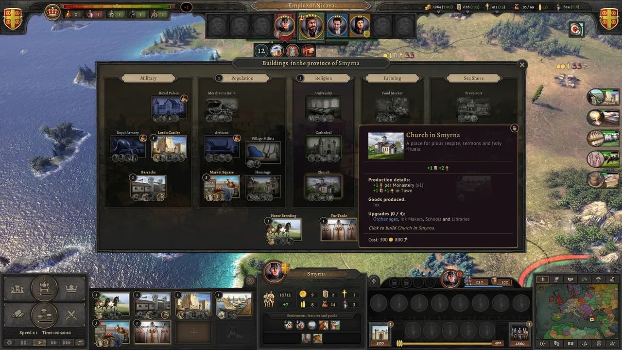 Knights of Honor II: Sovereign STEAM KLUCZ — zrzut ekranu 4