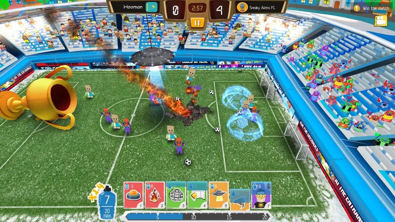 CRAZY SOCCER FOOTBALL STARS Steam — zrzut ekranu 3