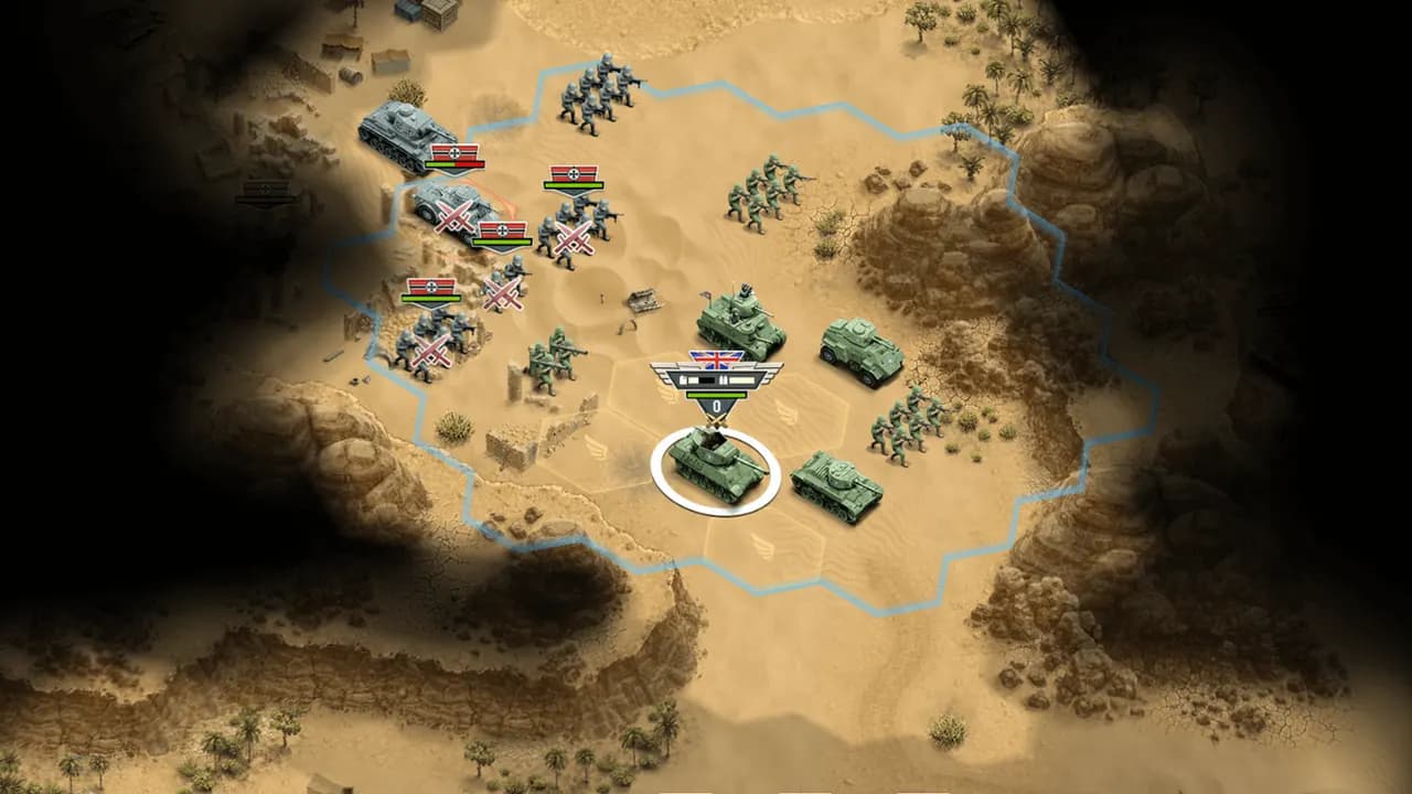 1943 DEADLY DESERT Steam — zrzut ekranu 1 z 6