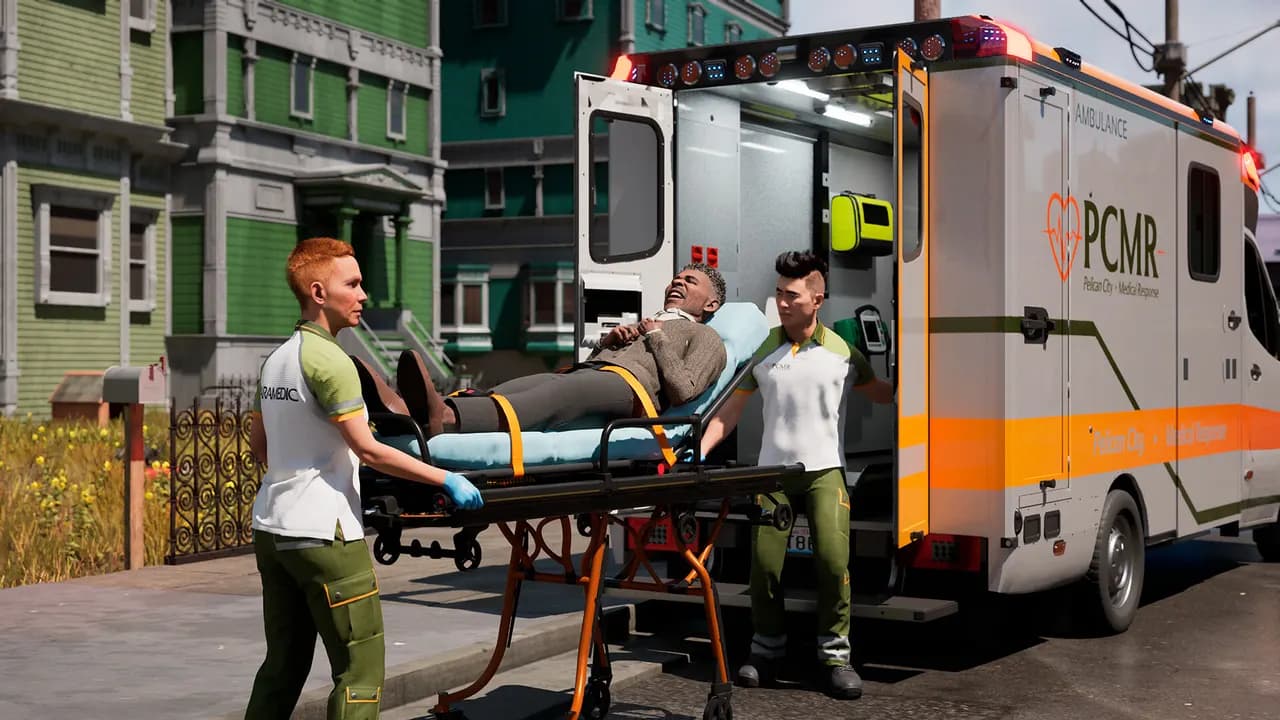 AMBULANCE LIFE A PARAMEDIC SIMULATOR Xbox Series X/S — zrzut ekranu 2
