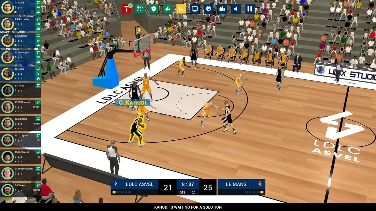 PRO BASKETBALL MANAGER 2022 Steam — zrzut ekranu 1 z 6