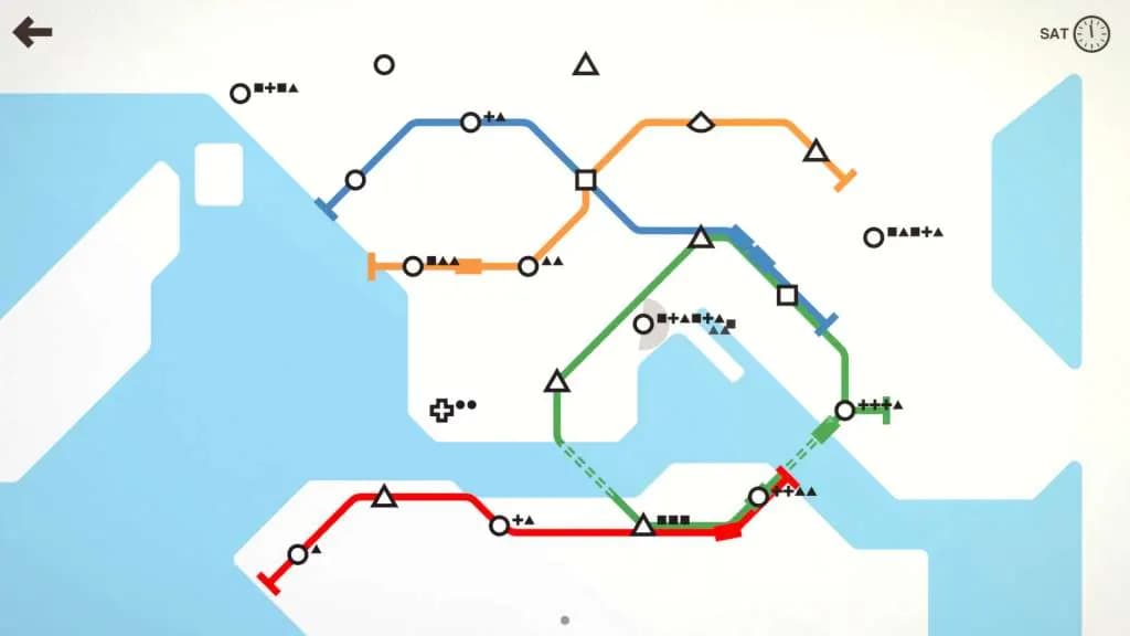 MINI METRO Steam — zrzut ekranu 6