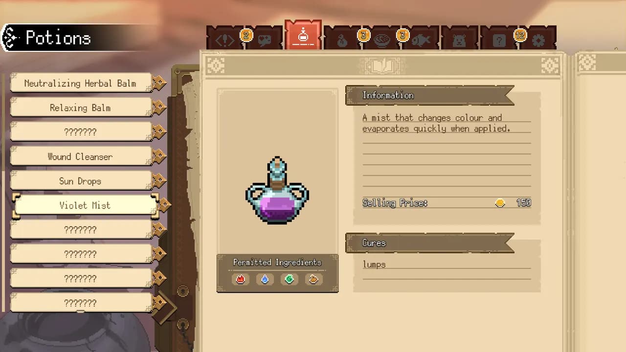 POTION PERMIT Steam — zrzut ekranu 4