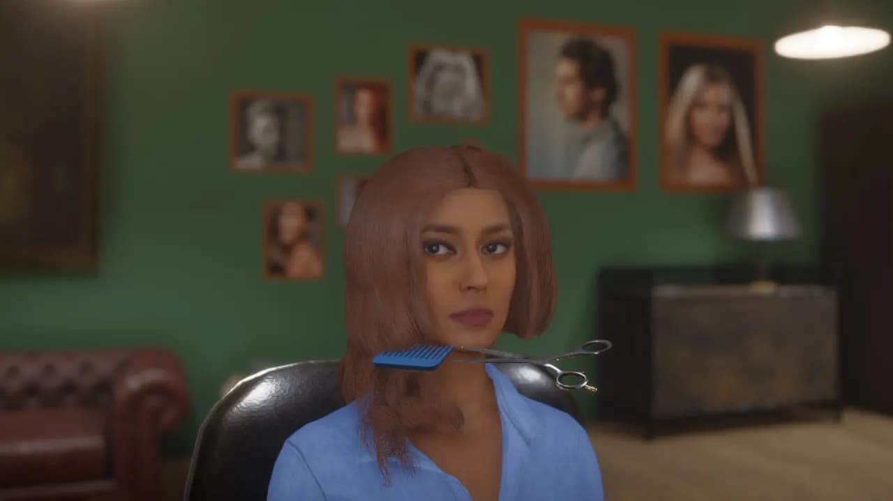 HAIRDRESSER SIMULATOR Steam — zrzut ekranu 3