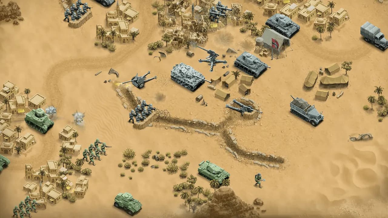 1943 DEADLY DESERT Steam — zrzut ekranu 4