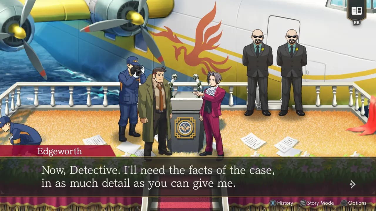 Ace Attorney Investigations Collection — zrzut ekranu 4