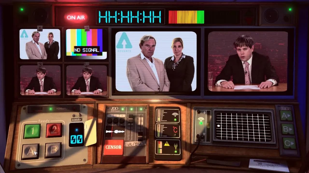 Not For Broadcast — zrzut ekranu 1 z 6