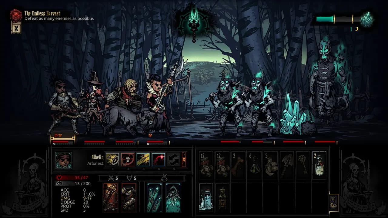 DARKEST DUNGEON THE COLOR OF MADNESS Steam — zrzut ekranu 5