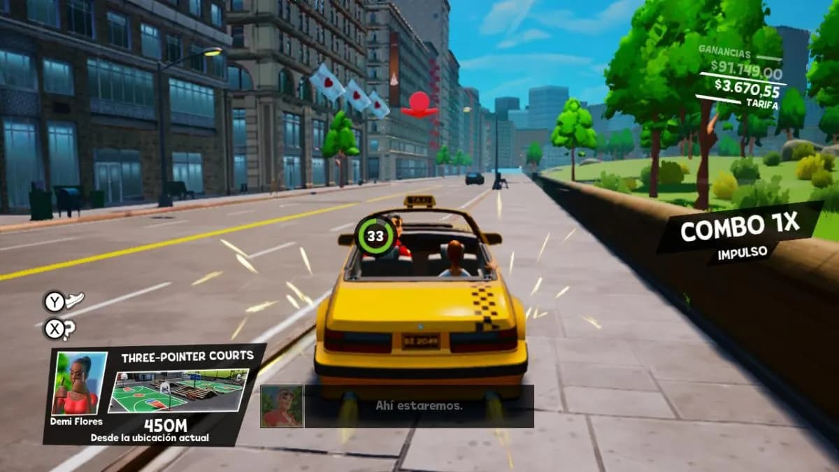 TAXI CHAOS Xbox One & Series X/S — zrzut ekranu 3