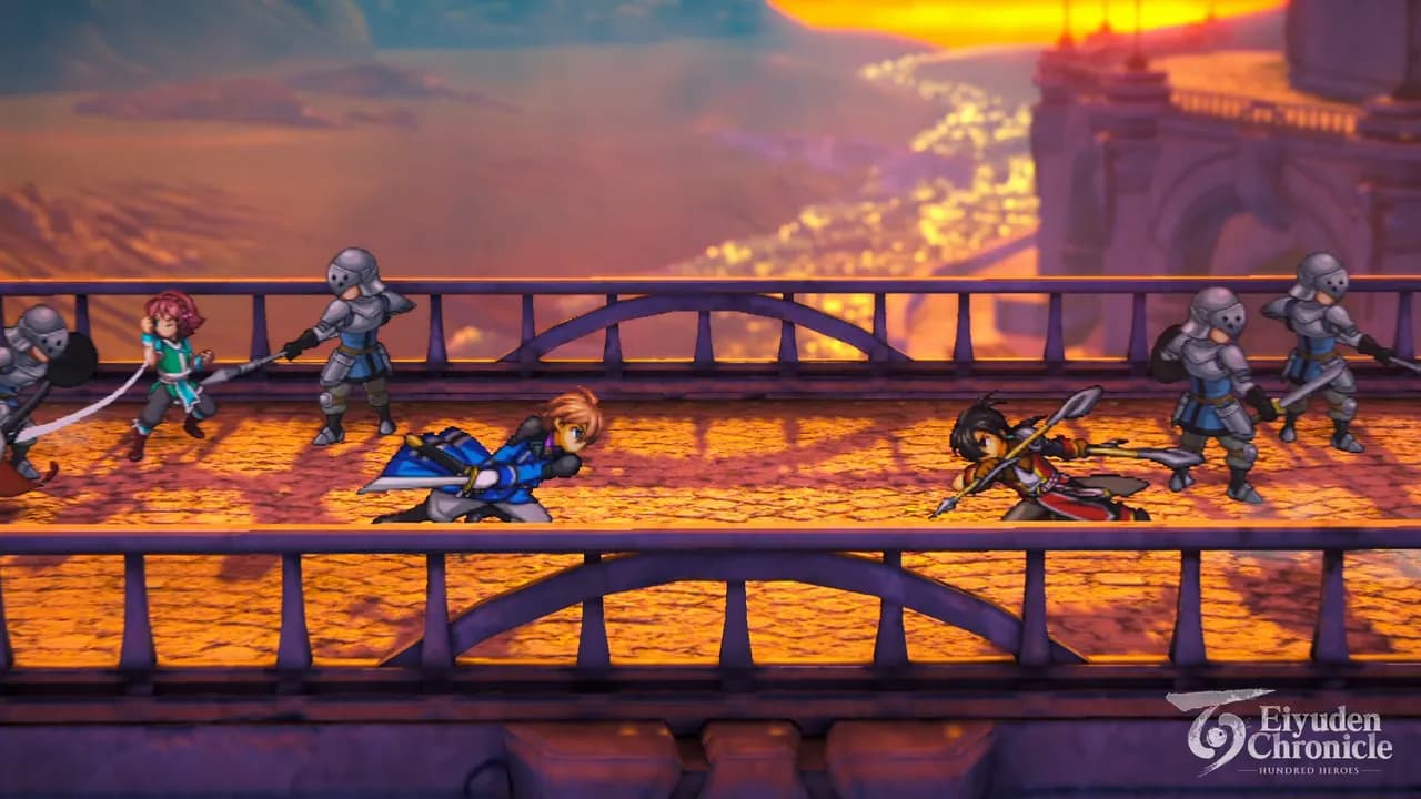 Eiyuden Chronicle: Hundred Heroes STEAM KLUCZ — zrzut ekranu 1 z 6
